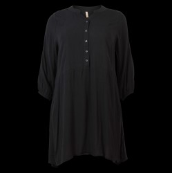 Cassiopeia Janella Dame Tunika Plus Size - Black - 42/44