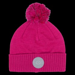 Geggamoja Pige Hue i uldmix - Pink - 92/116