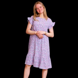 Guppy Fae Pige Kjole - Pastel Lilac - 140