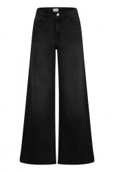 Ichi - Jeans - Twiggy Wide MW - Black