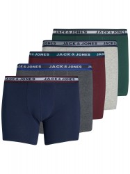 Jack & Jones plus size 5-pack trunks_EU5XL - US3XL