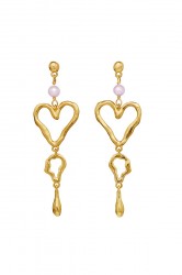 Maanesten - Øreringe - Sabrina Earrings - Guld