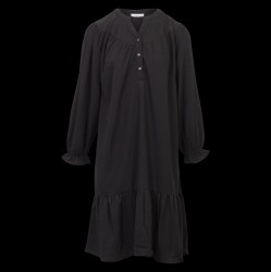 ZbyZ Dame Kjole Plus Size - Black - 50/52