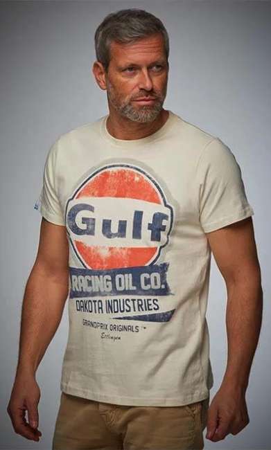 Priser på Gulf Racing t-shirt _2X-Large