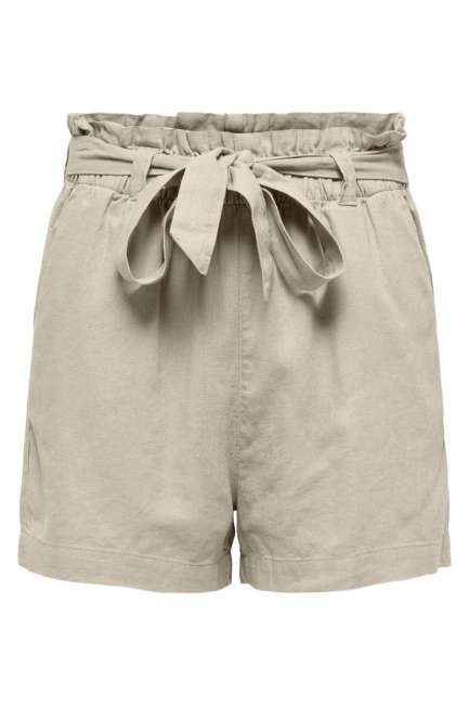 Priser på JDY - Shorts - JDY Say MW Linen Shorts WNM - Oatmeal