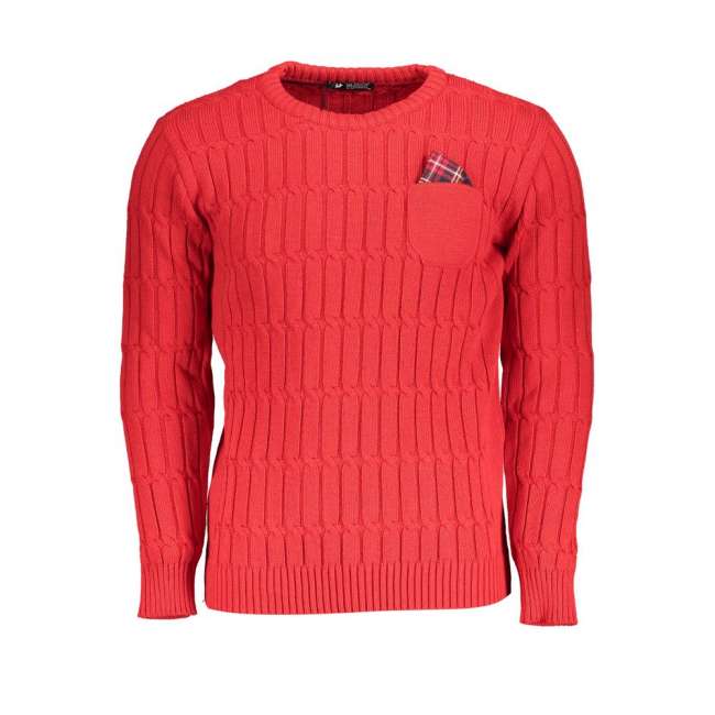 Priser på U.S. Grand Polo Grand Polo Pink Twisted Crew Neck Sweater